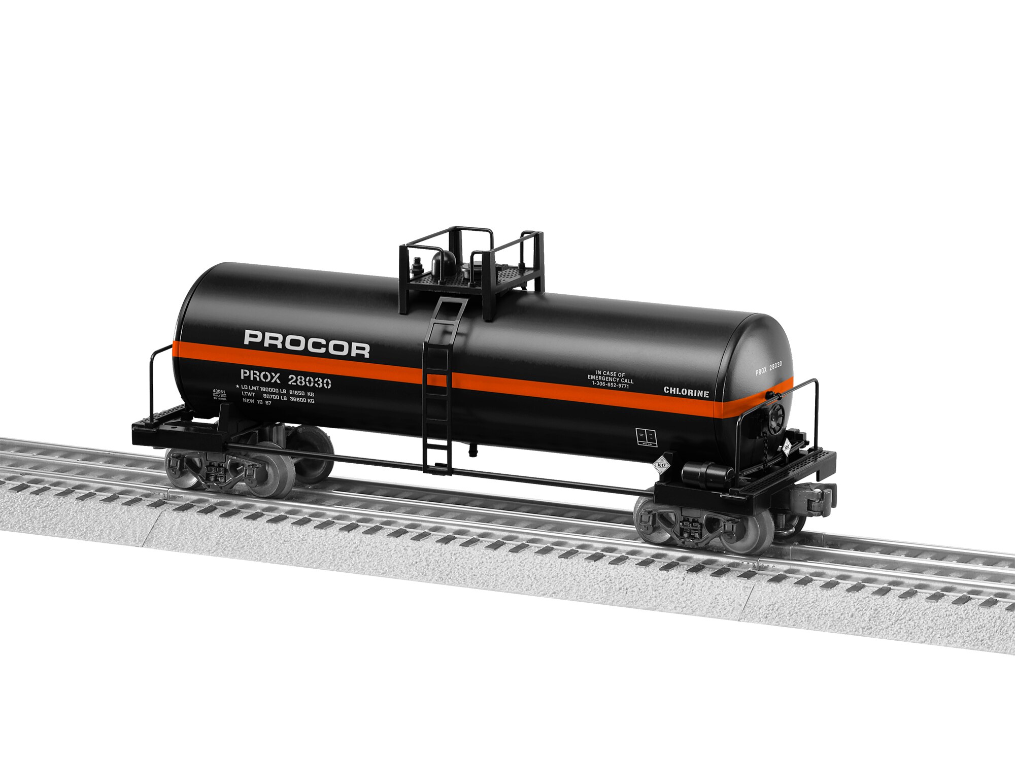 Procor Unibody Tank Car 28030
